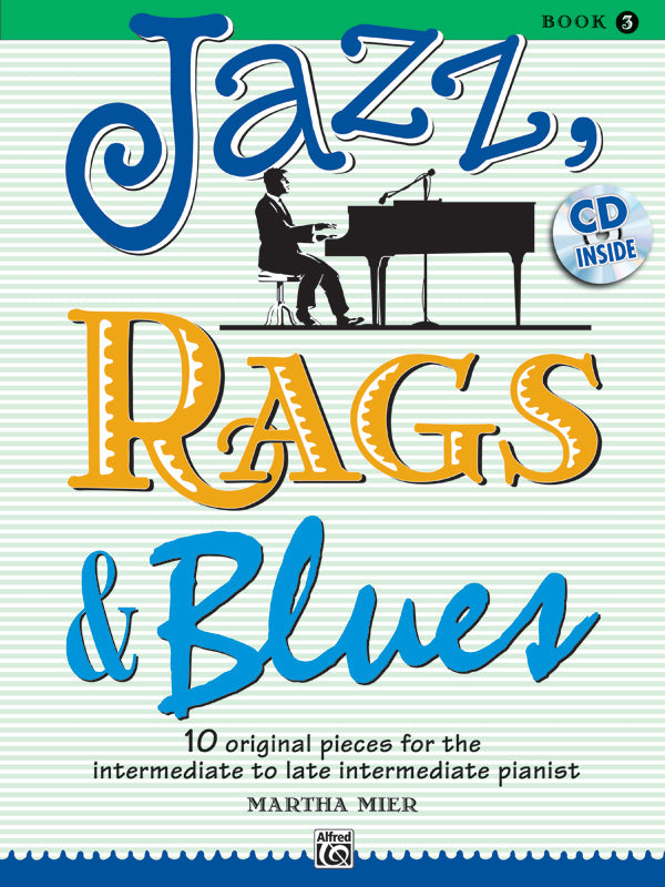 楽譜書籍・教則本 JAZZ, RAGS & BLUES, BOOK 3 [BOOKM-95245]