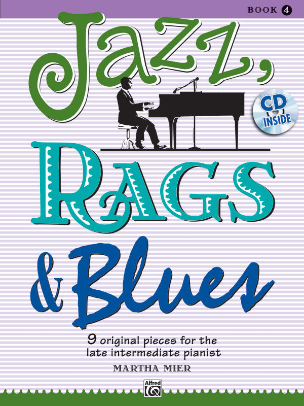 楽譜書籍・教則本 JAZZ, RAGS & BLUES, BOOK 4 [BOOKM-95246]