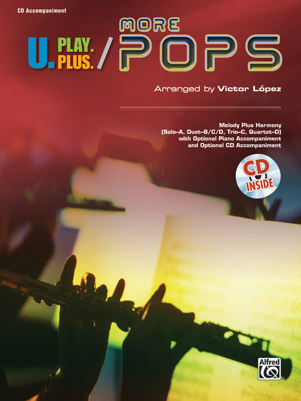 CD U.PLAY.PLUS: MORE POPS - CD ACC. ユー・プレイ・プラス モア・ポップス 伴奏用ＣＤ [CD-98662]