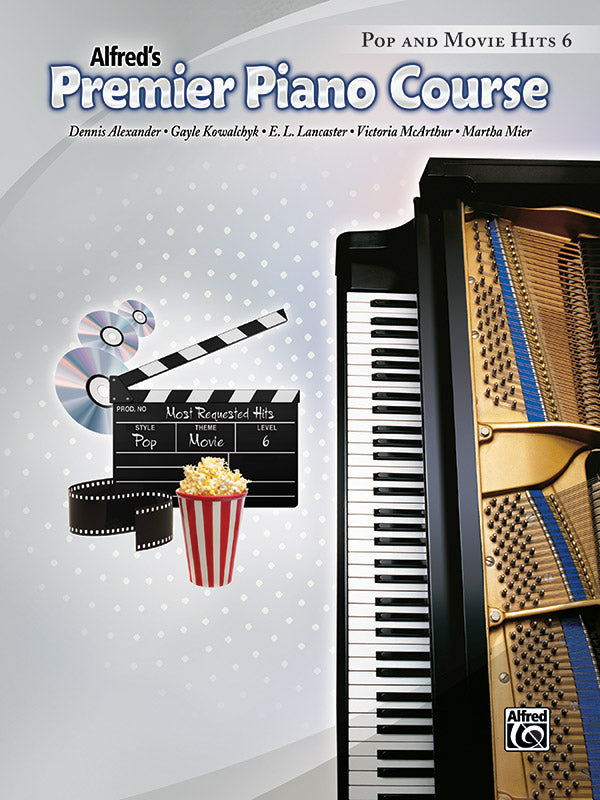 楽譜書籍・教則本 PREMIER PIANO COURSE, POP AND MOVIE HITS 6 [BOOKM-124627]