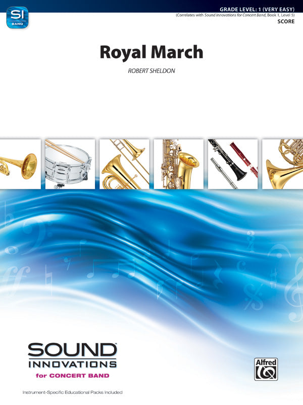 吹奏楽 譜面セット ROYAL MARCH ロイヤル・マーチ [SHT-CBD-78865]