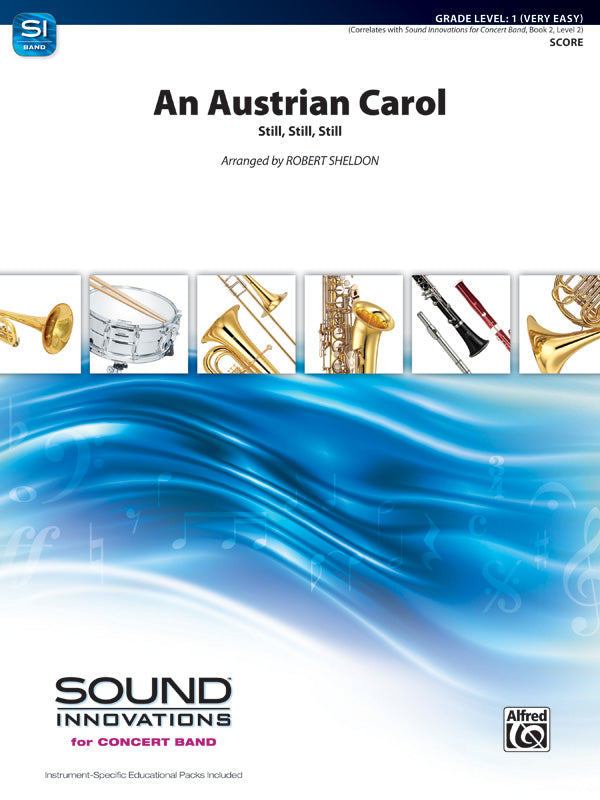 吹奏楽 譜面セット AUSTRIAN CAROL, AN オーストリアン・キャロル [SHT-CBD-78868]
