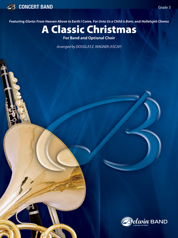 吹奏楽 譜面セット CLASSIC CHRISTMAS, A クラシック・クリスマス [SHT-CBD-77046]