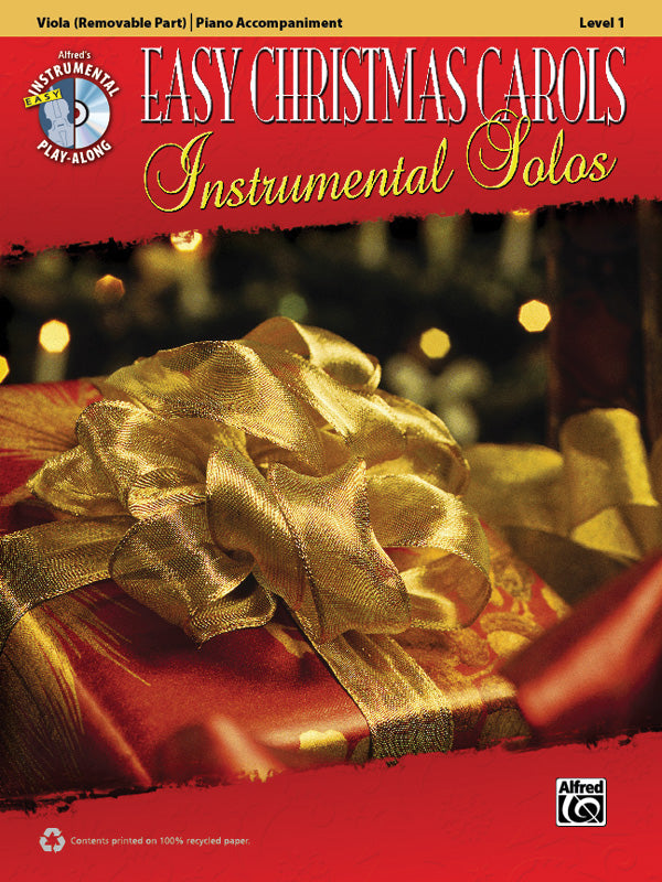 楽譜書籍・教則本 EASY CHRISTMAS CAROLS INSTRUMENTAL SOLOS FOR STRINGS - VIOLA [BOOKM-89234]