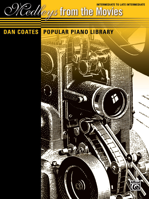 楽譜書籍・教則本 DAN COATES POPULAR PIANO LIBRARY: MEDLEYS FROM THE MOVIES [BOOKM-95426]