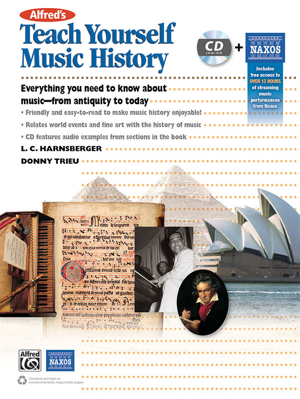 書籍 ALFRED'S TEACH YOURSELF MUSIC HISTORY [BOOK-91781]