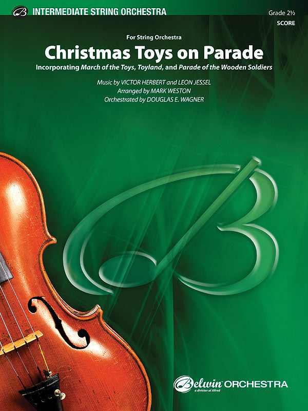 弦楽合奏 譜面セット CHRISTMAS TOYS ON PARADE [SHT-STO-87823]