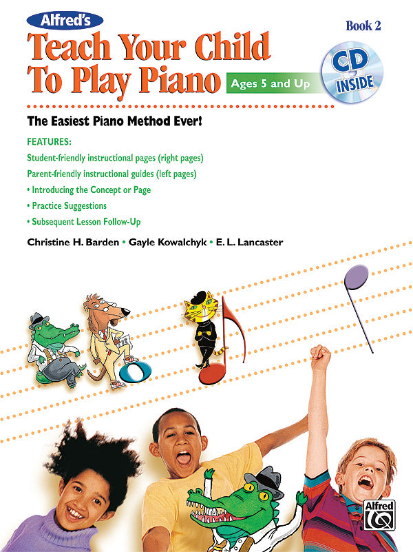 楽譜書籍・教則本 ALFRED'S TEACH YOUR CHILD TO PLAY PIANO, BOOK 2 [BOOKM-95552]