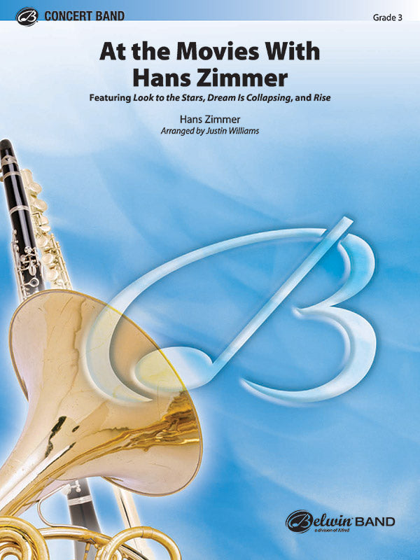 吹奏楽 譜面セット AT THE MOVIES WITH HANS ZIMMER [SHT-CBD-91840]