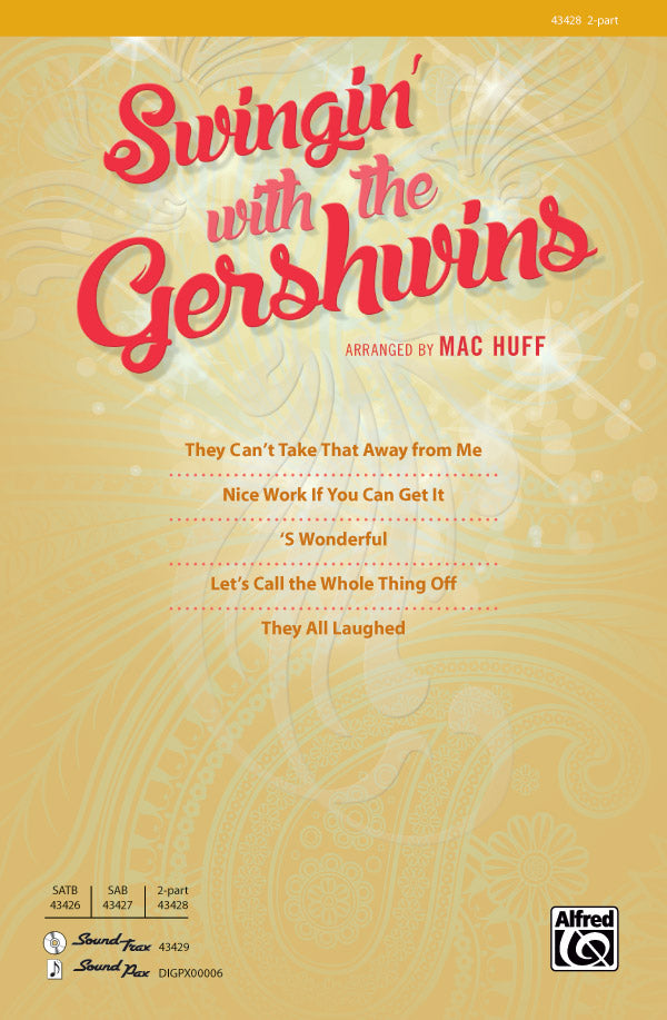 合唱 パート譜 SWINGIN' WITH THE GERSHWINS! ( VOICING : 2-PART ) [SHT-CHO-PART-101988]