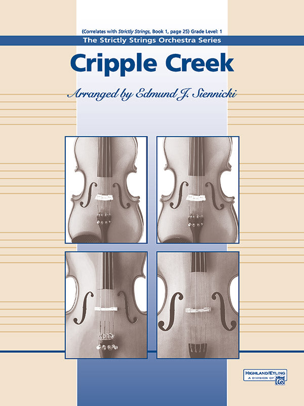 弦楽合奏 譜面セット CRIPPLE CREEK [SHT-STO-47043]