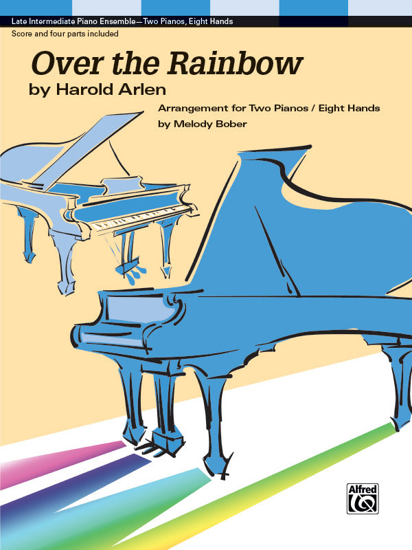 ピアノ譜面 OVER THE RAINBOW [SHT-PNO-102374]