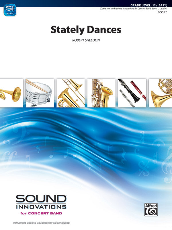 吹奏楽 譜面セット STATELY DANCES [SHT-CBD-102381]