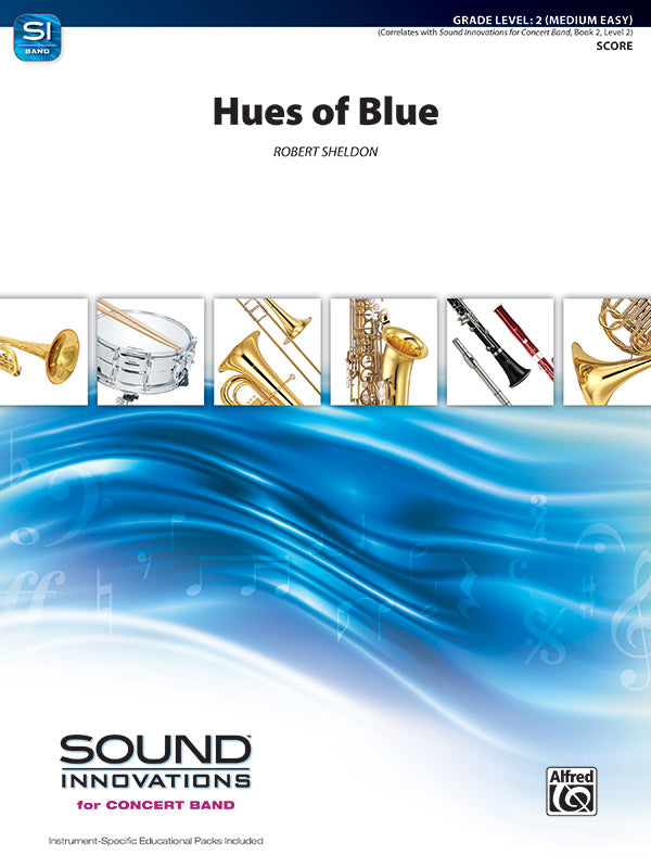 吹奏楽 譜面セット HUES OF BLUE [SHT-CBD-102382]