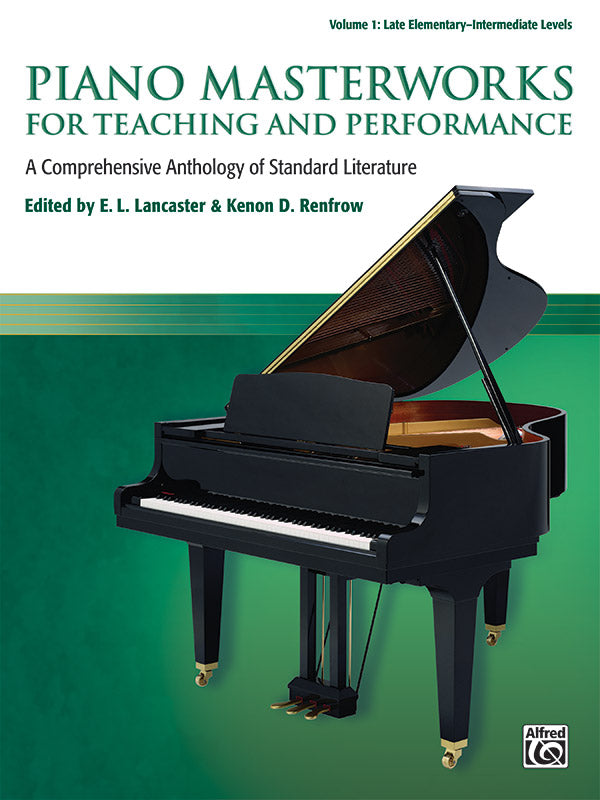 楽譜書籍・教則本 PIANO MASTERWORKS FOR TEACHING AND PERFORMANCE, VOLUME 1 [BOOKM-102574]