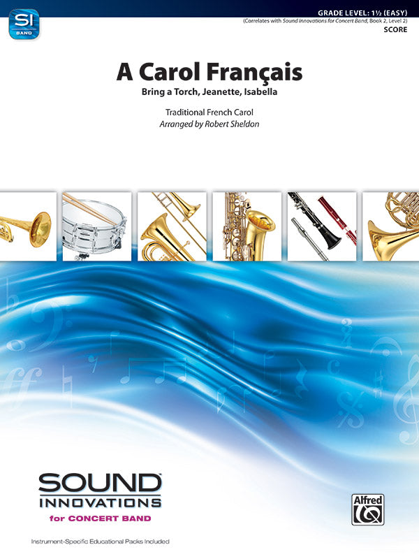 吹奏楽 譜面セット CAROL FRANÇAIS, A [SHT-CBD-105337]