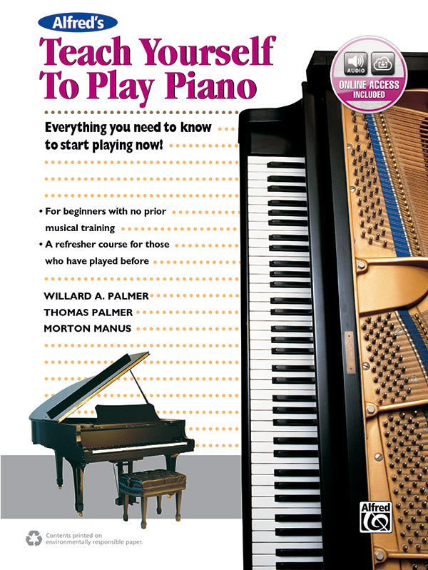 楽譜書籍・教則本 ALFRED'S TEACH YOURSELF TO PLAY PIANO [BOOKM-103379]