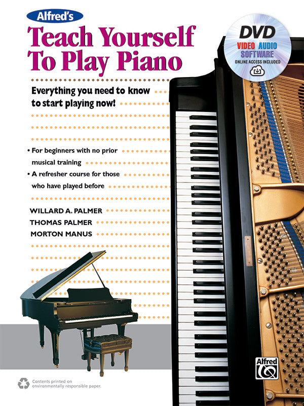 楽譜書籍・教則本 ALFRED'S TEACH YOURSELF TO PLAY PIANO [BOOKM-103380]
