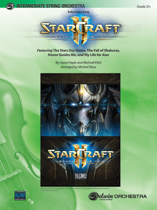 弦楽合奏 譜面セット "STARCRAFT II: LEGACY OF THE VOID", SELECTIONS FROM [SHT-STO-113448]