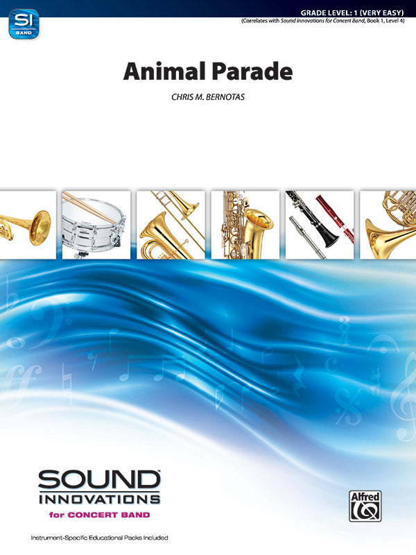 吹奏楽 譜面セット ANIMAL PARADE [SHT-CBD-122703]