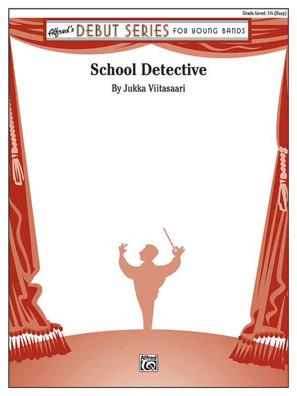 吹奏楽 譜面セット SCHOOL DETECTIVE [SHT-CBD-122542]
