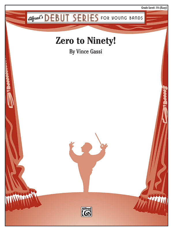 吹奏楽 譜面セット ZERO TO NINETY! [SHT-CBD-122704]