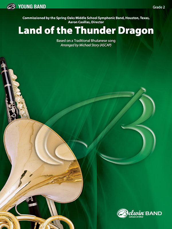 吹奏楽 譜面セット LAND OF THE THUNDER DRAGON [SHT-CBD-122649]