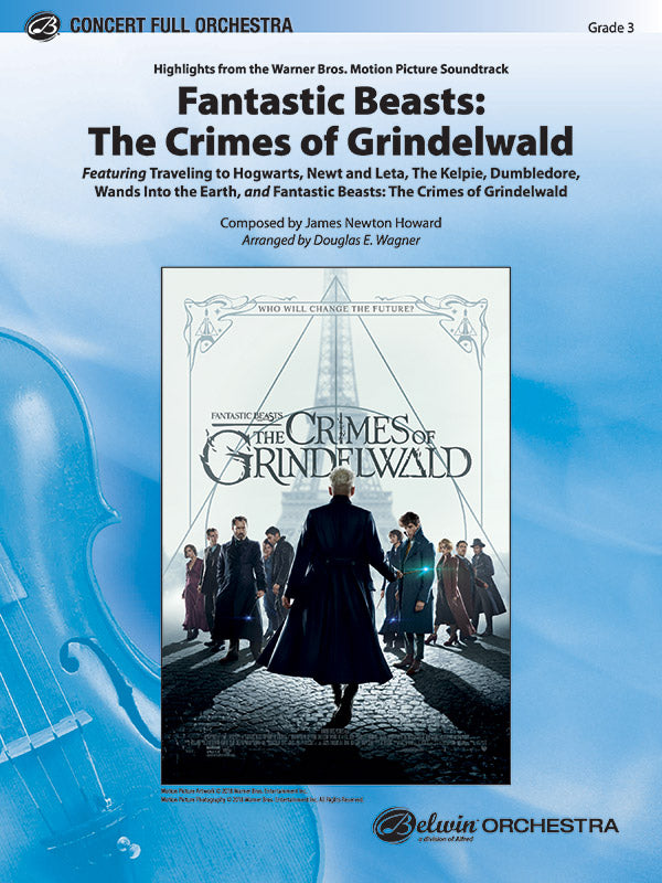 オーケストラ 譜面セット FANTASTIC BEASTS: THE CRIMES OF GRINDELWALD [SHT-ORC-122170]
