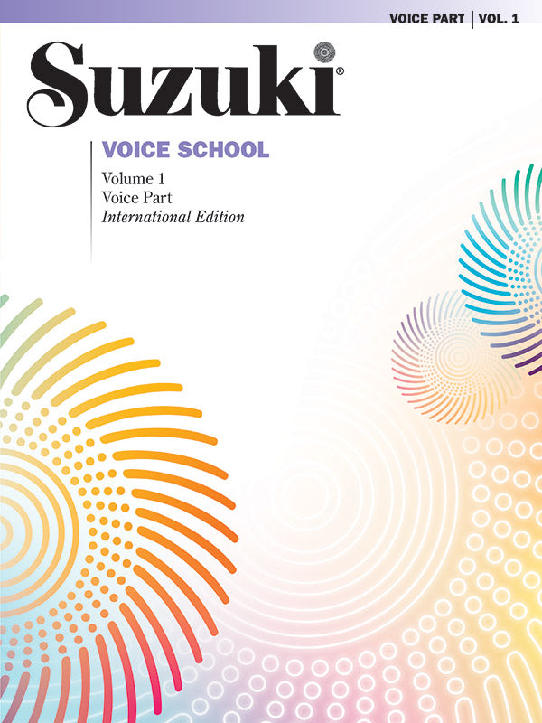楽譜書籍・教則本 SUZUKI VOICE SCHOOL, VOLUME 1 ( INTERNATIONAL EDITION ) [BOOKM-131415]