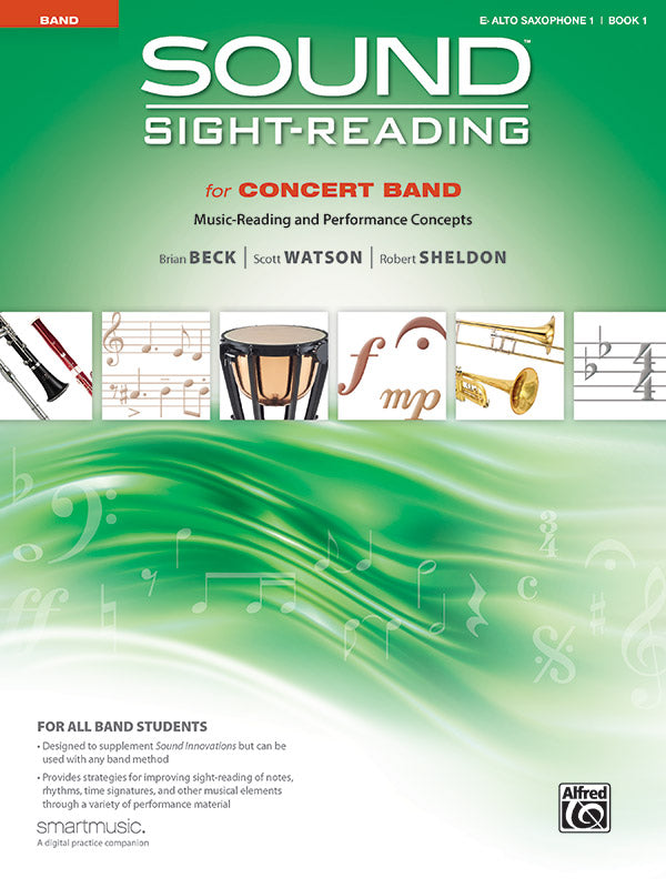 吹奏楽 パート譜 SOUND SIGHT-READING FOR CONCERT BAND, BOOK 1 - ALTO SAX [SHT-CBD-PART-126582]