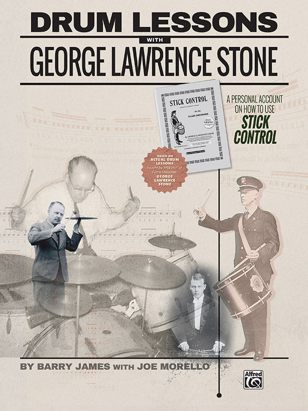 パーカッション譜面 DRUM LESSONS WITH GEORGE LAWRENCE STONE [SHT-PERC-126860]