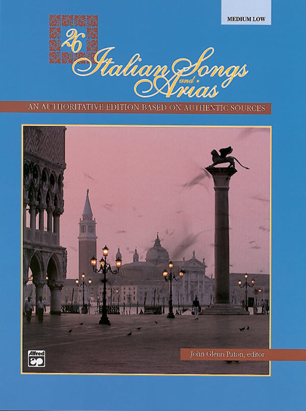 CD 26 ITALIAN SONGS AND ARIAS ( VOICING : MEDIUM LOW VOICE ) [CD-64095]