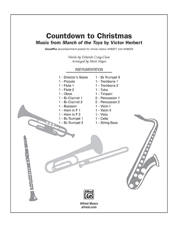 合唱 パート譜 COUNTDOWN TO CHRISTMAS [SHT-CHO-PART-128487]