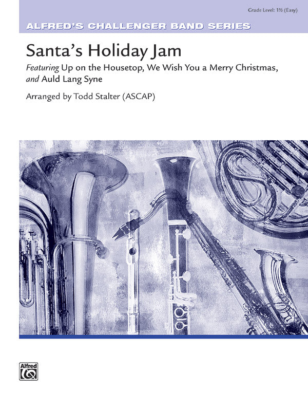 吹奏楽 譜面セット SANTA'S HOLIDAY JAM [SHT-CBD-128862]