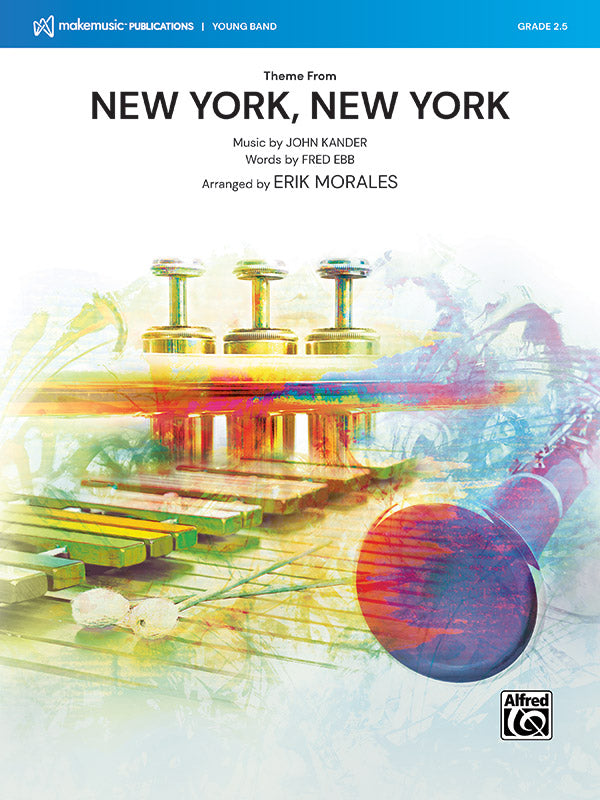 吹奏楽 譜面セット THEME FROM "NEW YORK, NEW YORK" [SHT-CBD-132232]