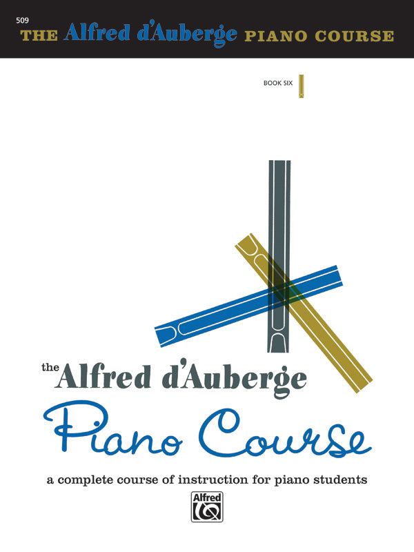 楽譜書籍・教則本 ALFRED D'AUBERGE PIANO COURSE: LESSON BOOK 6 [BOOKM-91989]