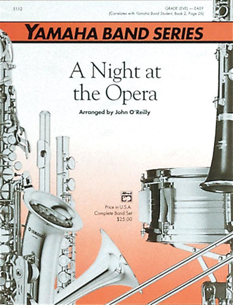 吹奏楽 譜面セット NIGHT AT THE OPERA, A ナイト・アット・ジ・オペラ [SHT-CBD-43847]