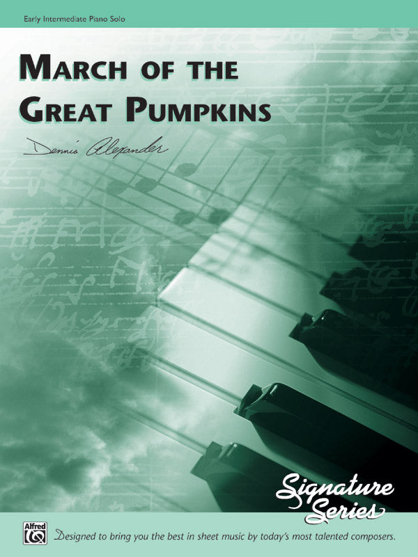 ピアノ譜面 MARCH OF THE GREAT PUMPKINS [SHT-PNO-92791]