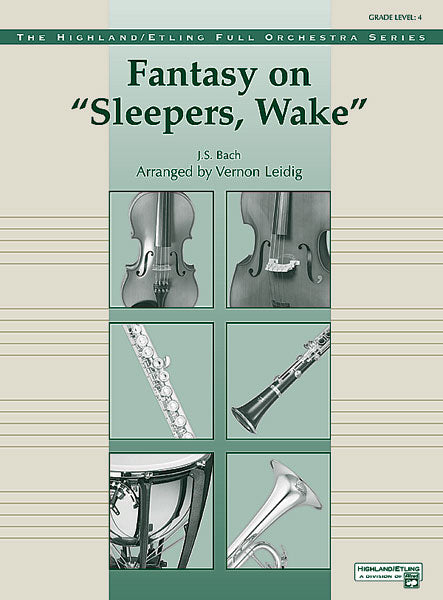 オーケストラ 譜面セット FANTASY ON "SLEEPERS, WAKE" [SHT-ORC-47049]