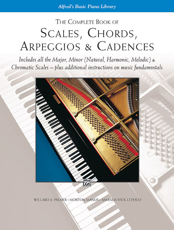 ピアノ譜面 SCALES, CHORDS, ARPEGGIOS & CADENCES - COMPLETE BOOK [SHT-PNO-92851]