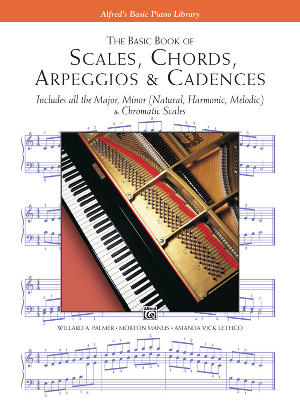 ピアノ譜面 SCALES, CHORDS, ARPEGGIOS & CADENCES - BASIC BOOK [SHT-PNO-92861]