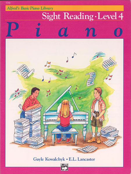 楽譜書籍・教則本 ALFRED'S BASIC PIANO COURSE: SIGHT READING BOOK 4 [BOOKM-92870]