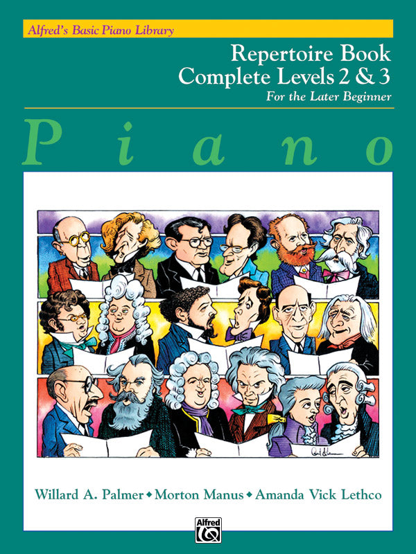 楽譜書籍・教則本 ALFRED'S BASIC PIANO COURSE: REPERTOIRE BOOK COMPLETE 2 & 3 [BOOKM-92960]