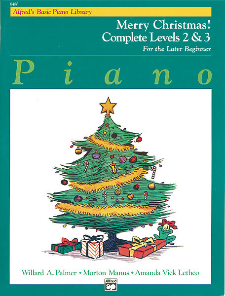 楽譜書籍・教則本 ALFRED'S BASIC PIANO COURSE: MERRY CHRISTMAS! COMPLETE BOOK 2 & 3 [BOOKM-93015]