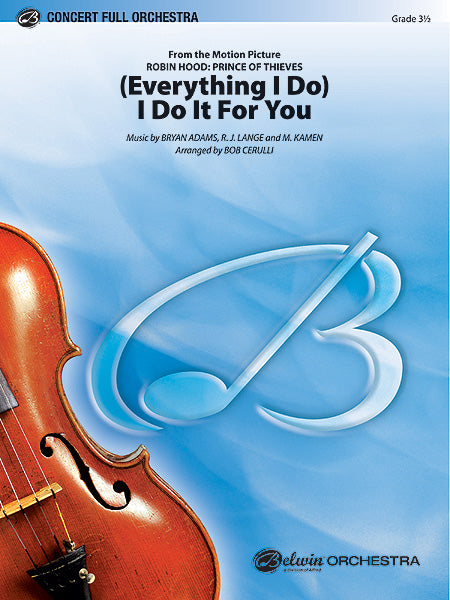 オーケストラ 譜面セット ( EVERYTHING I DO ) I DO IT FOR YOU （エブリシング・アイ・ドゥ）アイ・ドゥ・イット・フォー・ユー [SHT-ORC-49005]