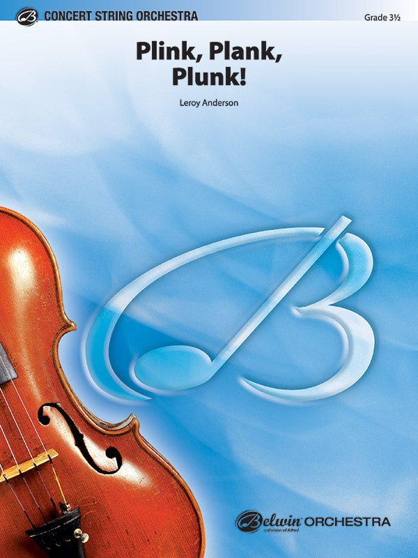 弦楽合奏 譜面セット PLINK, PLANK, PLUNK! プリンク・プレンク・プランク [SHT-STO-47801]