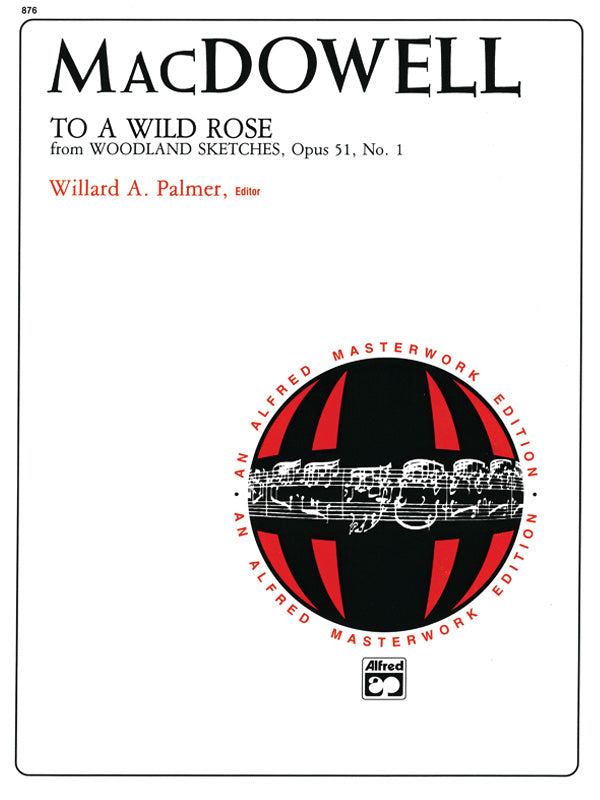 ピアノ譜面 TO A WILD ROSE, OP. 51, NO. 1 [SHT-PNO-92096]