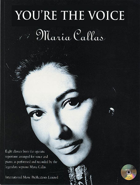 楽譜書籍・教則本 YOU'RE THE VOICE - MARIA CALLAS - BOOK / CD [BOOKM-31021]