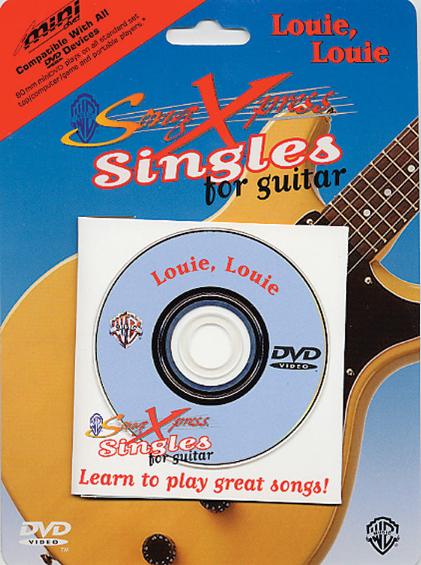 DVD SONGXPRESS® SINGLES FOR GUITAR: LOUIE, LOUIE [DVD-91462]
