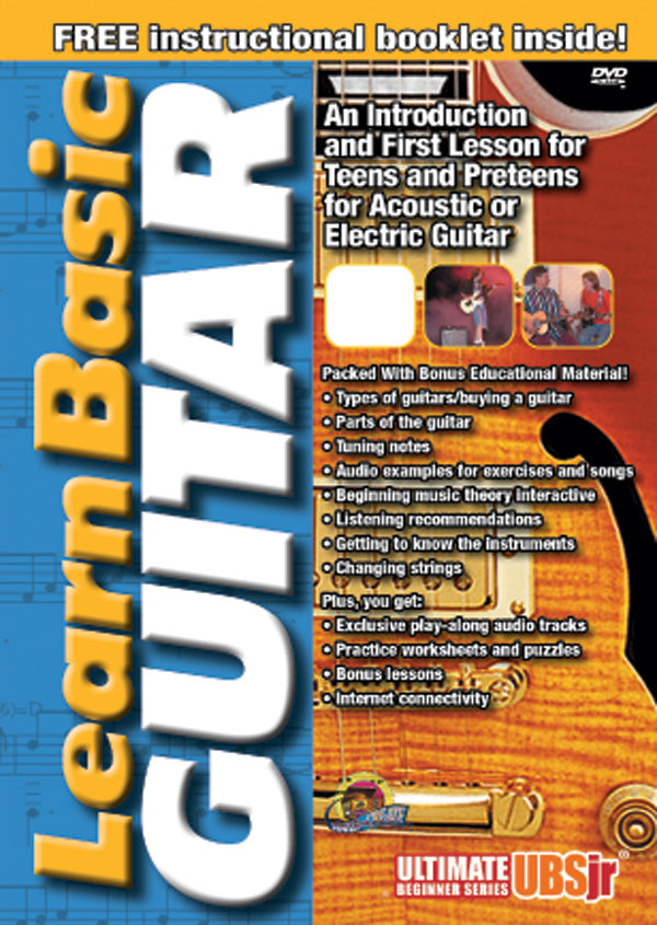 DVD UBSJR.: LEARN BASIC GUITAR [DVD-91495]